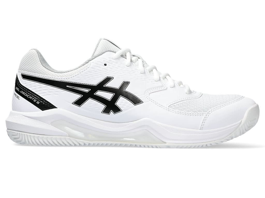 Asics Gel-dedicate 8 Padelschoenen Heren Wit 44.5