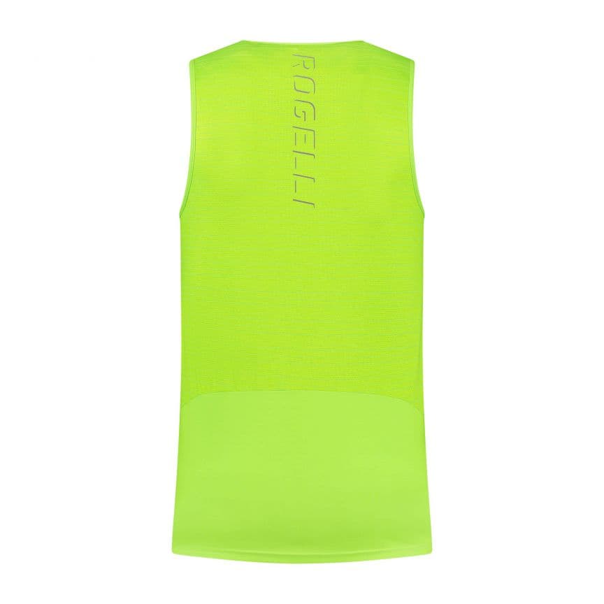 Rogelli Core Singlet Hardloop Shirt Heren Geel S thumbnail 4