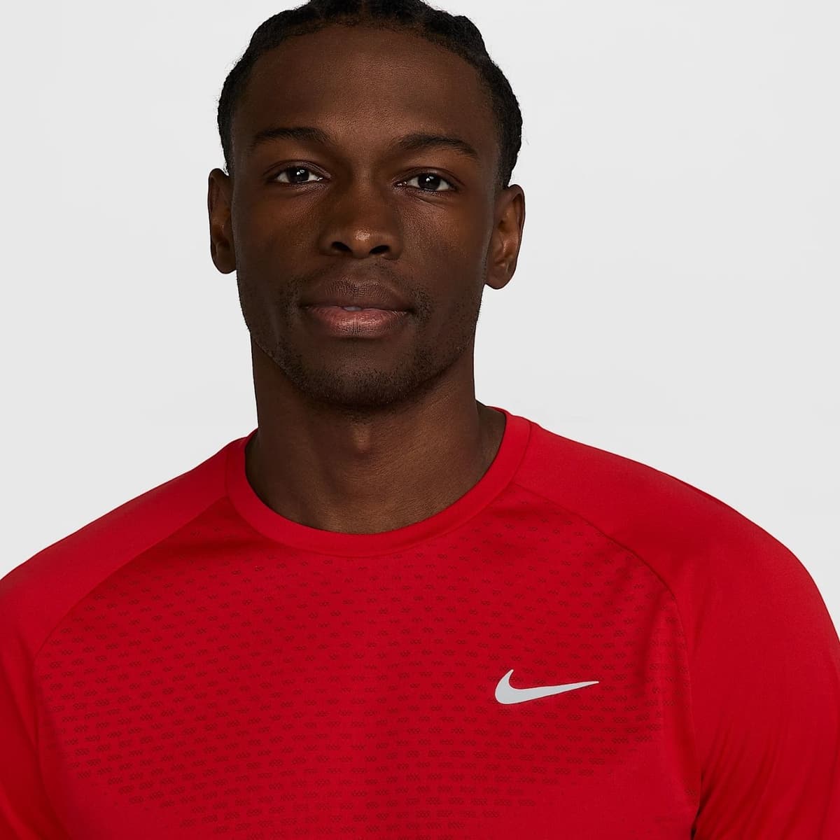 Nike Stride Dri-fit Hardloop Shirt Heren Rood Xl thumbnail 4
