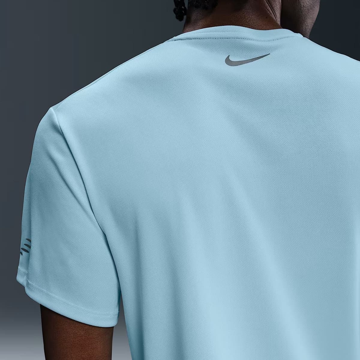 Nike Miller Flash Dri-fit Hardloop Shirt Heren Blauw M thumbnail 2