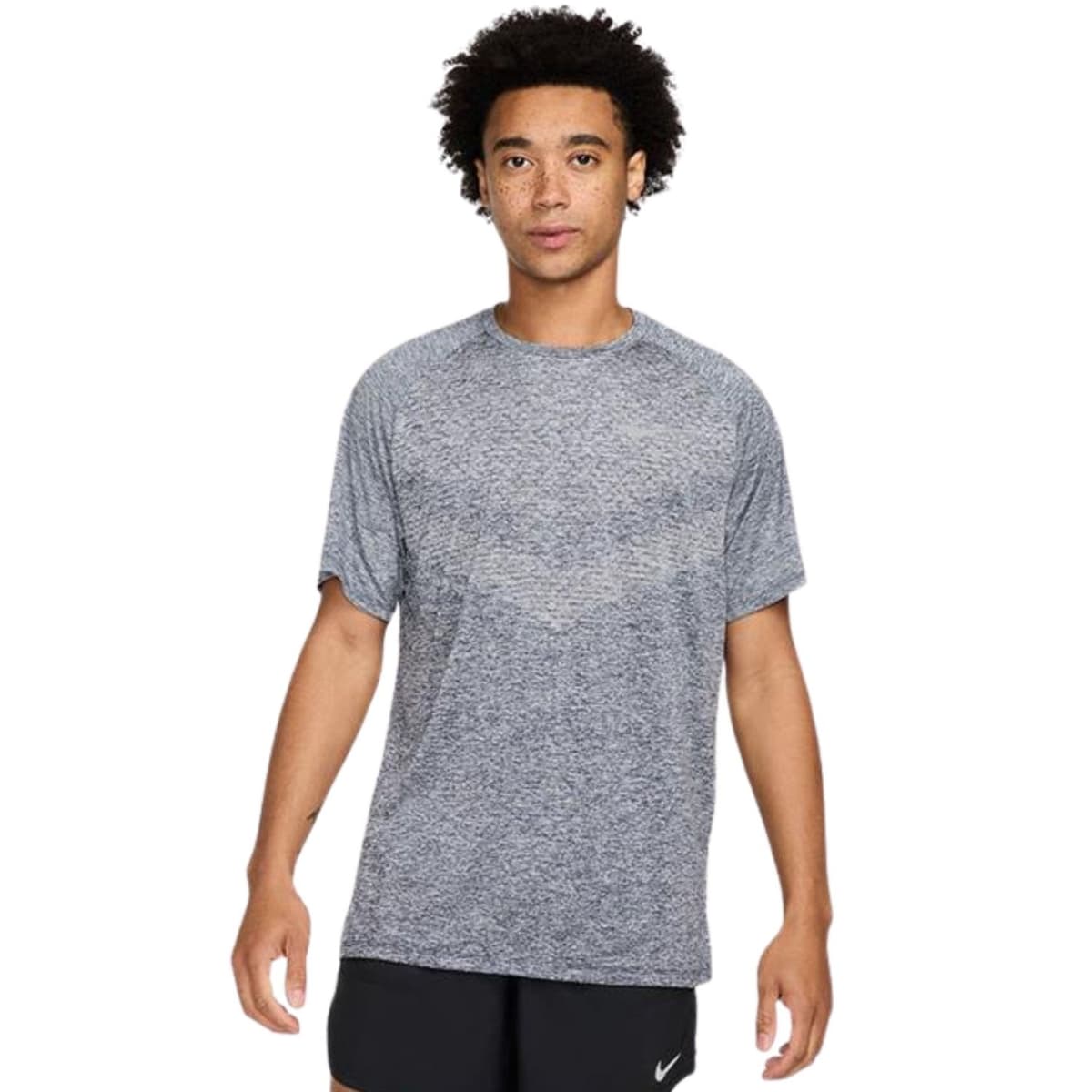 Nike Stride Dri-fit Hardloop Shirt Heren Blauw Xl