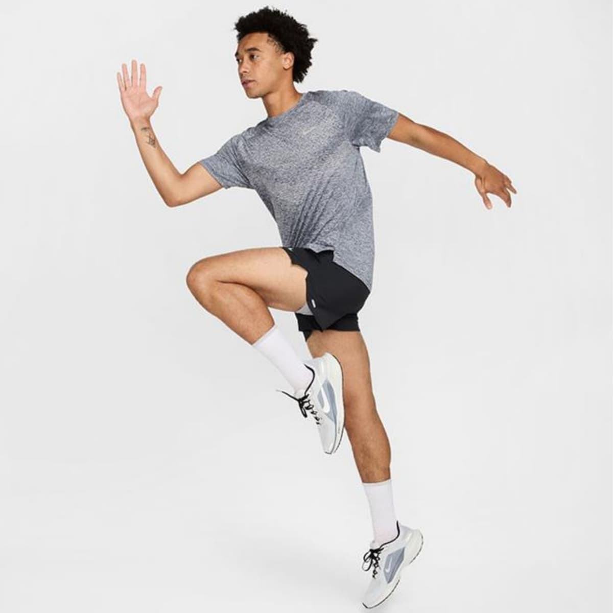 Nike Stride Dri-fit Hardloop Shirt Heren Blauw Xl thumbnail 5