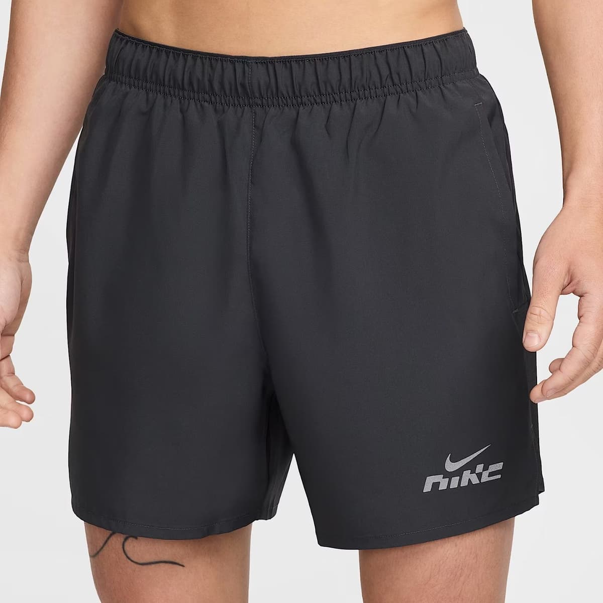 Nike Challenger Flash Hardloopshort Heren Wijd Antraciet S thumbnail 5