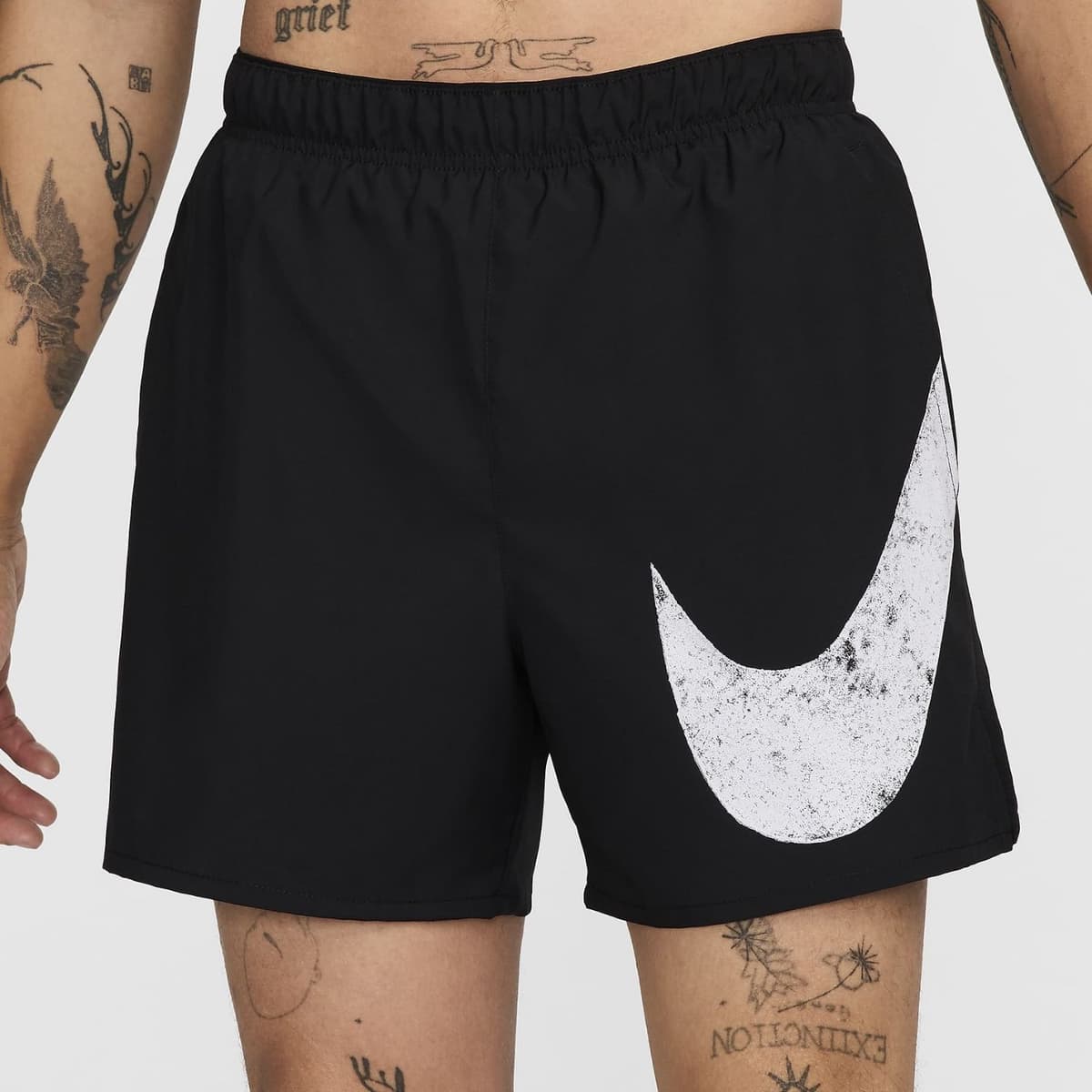 Nike Challenger Swoosh Hardloopshort Heren Wijd Zwart L thumbnail 5