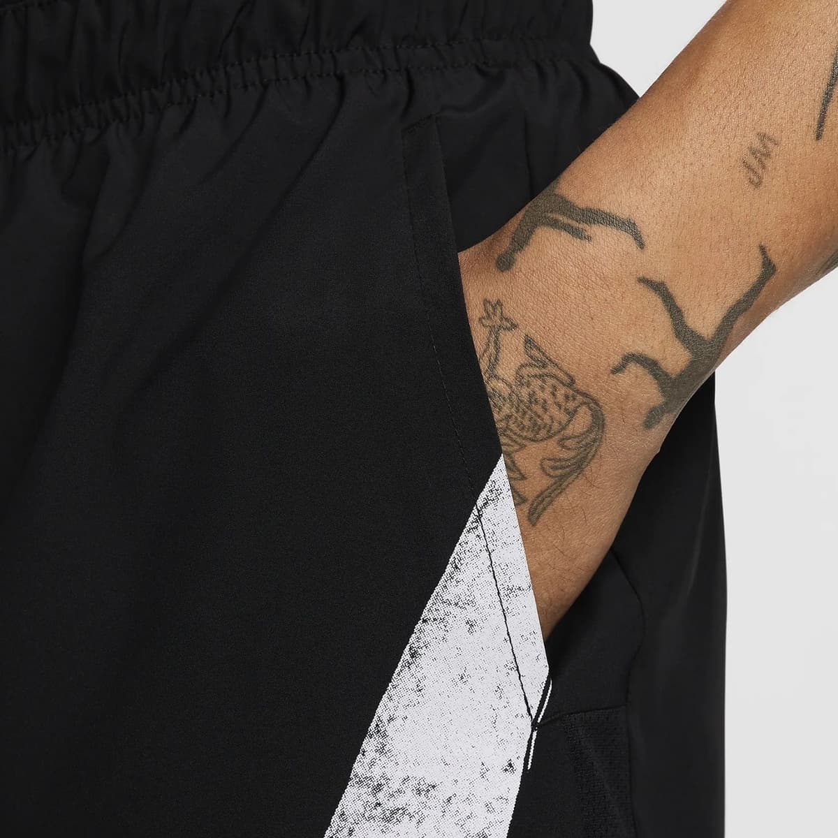 Nike Challenger Swoosh Hardloopshort Heren Wijd Zwart L thumbnail 3