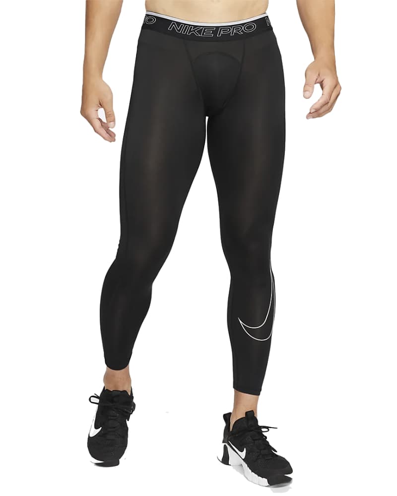 Nike Pro Dri-fit Lange Tight Heren Zwart S