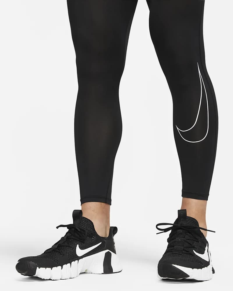 Nike Pro Dri-fit Lange Tight Heren Zwart S thumbnail 3