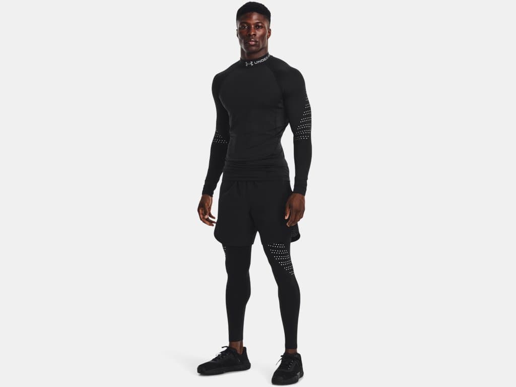 Under Armour Novelty Lange Tight Heren Zwart S thumbnail 2
