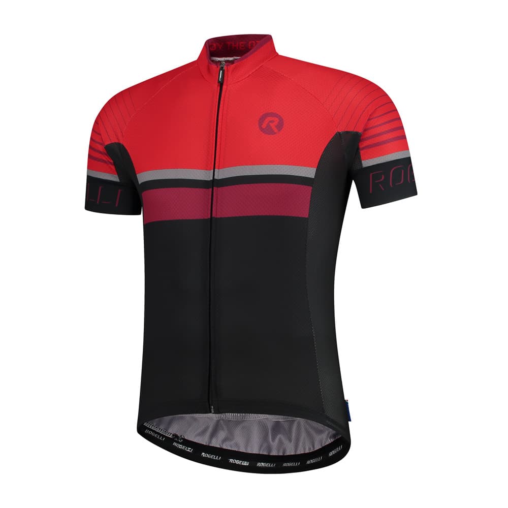 Rogelli Hero Lange M. Fietsshirt Heren Zwart S