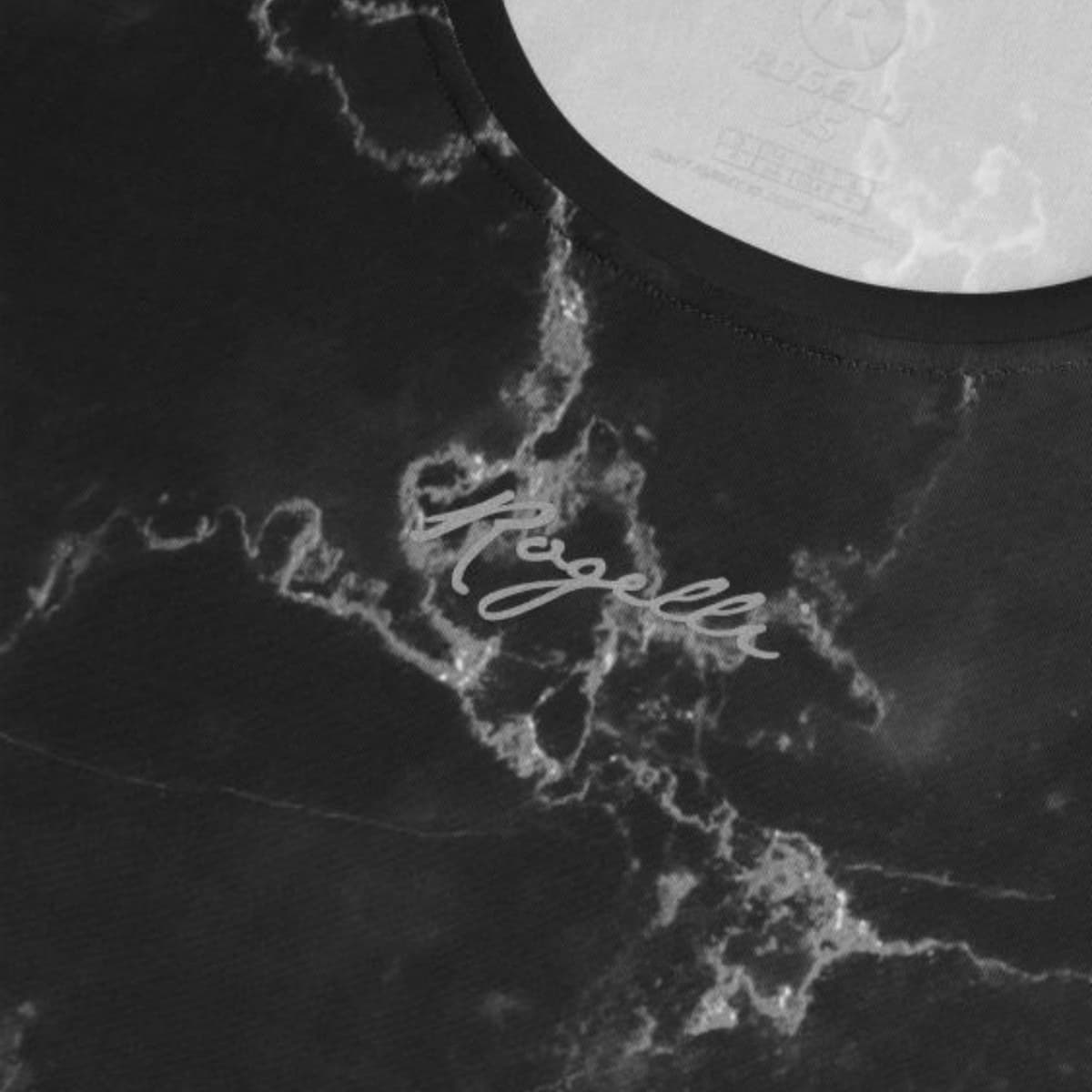 Rogelli Marble T-shirt Hardloop Shirt Dames Zwart Dessin Xs/34 thumbnail 3