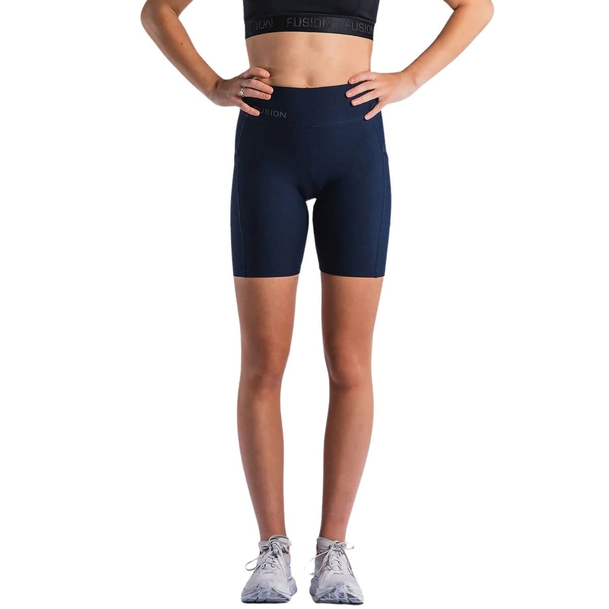 Fusion C3 Training Korte Tight Dames Donkerblauw Xl/42