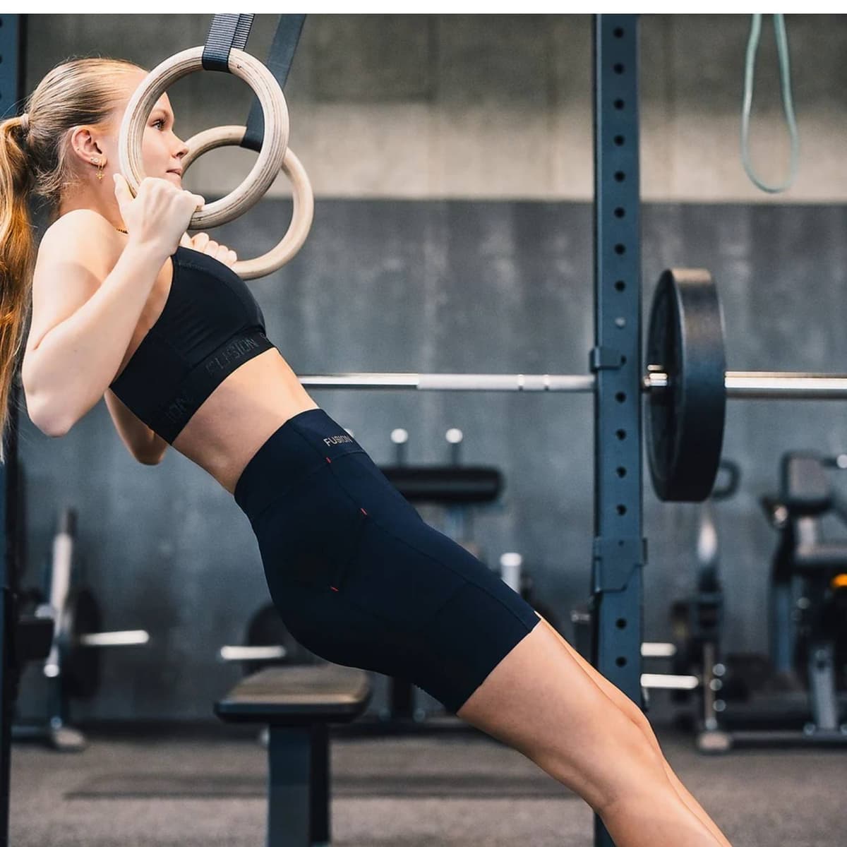 Fusion C3 Training Korte Tight Dames Donkerblauw Xl/42 thumbnail 2