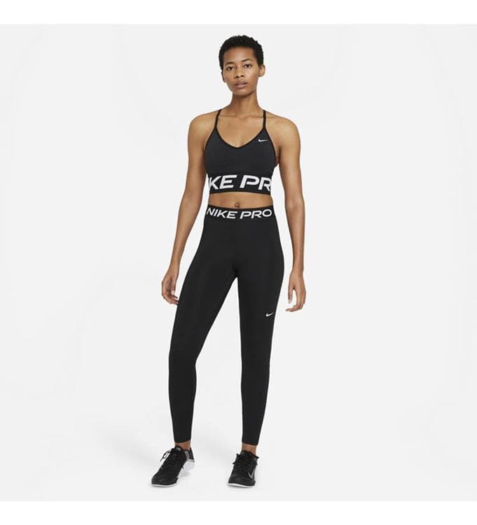 Nike Pro Tight Lange Tight Dames Zwart M thumbnail 2
