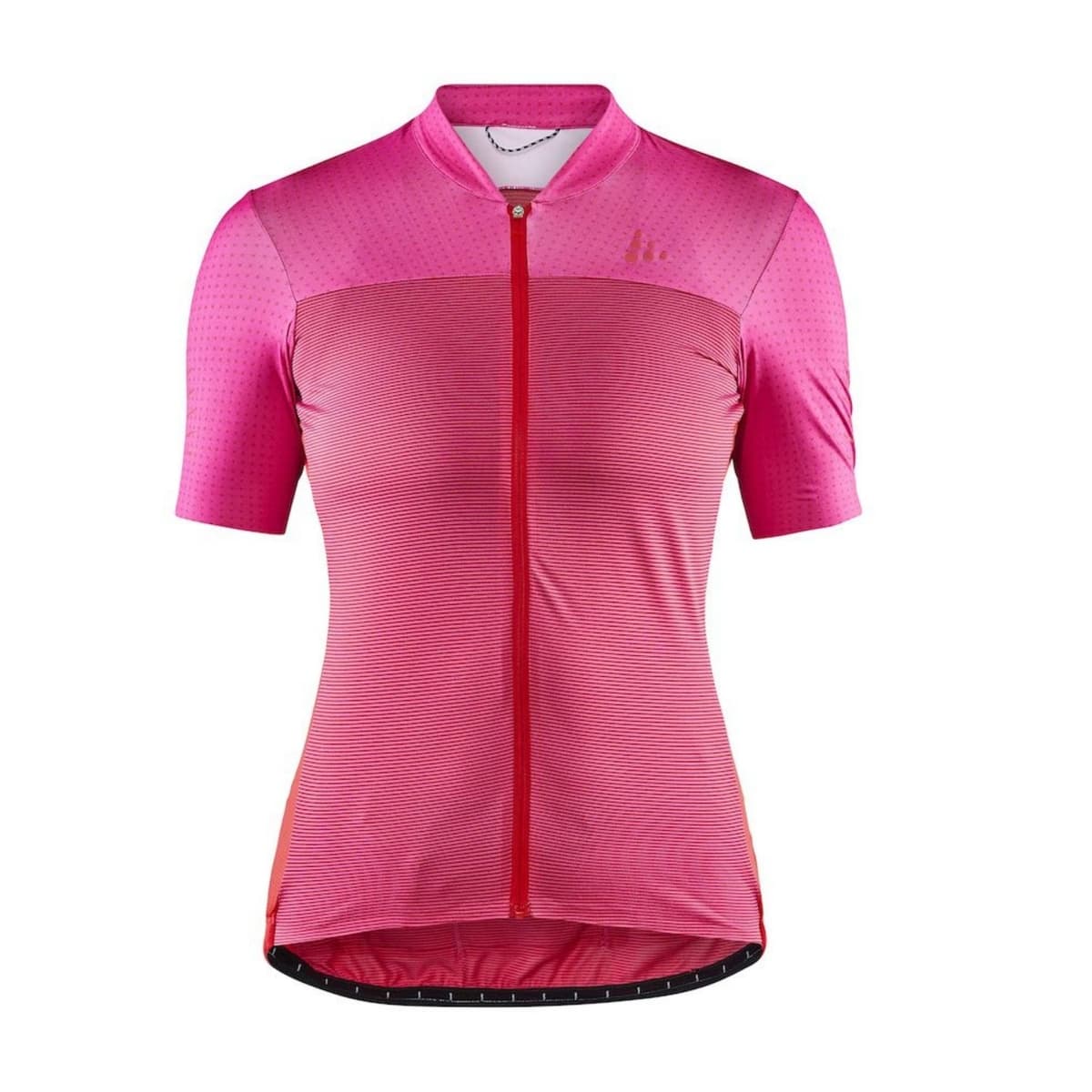 Craft Hale Glow Jersey W Fietsshirt Dames Rood Xl/42 thumbnail 5