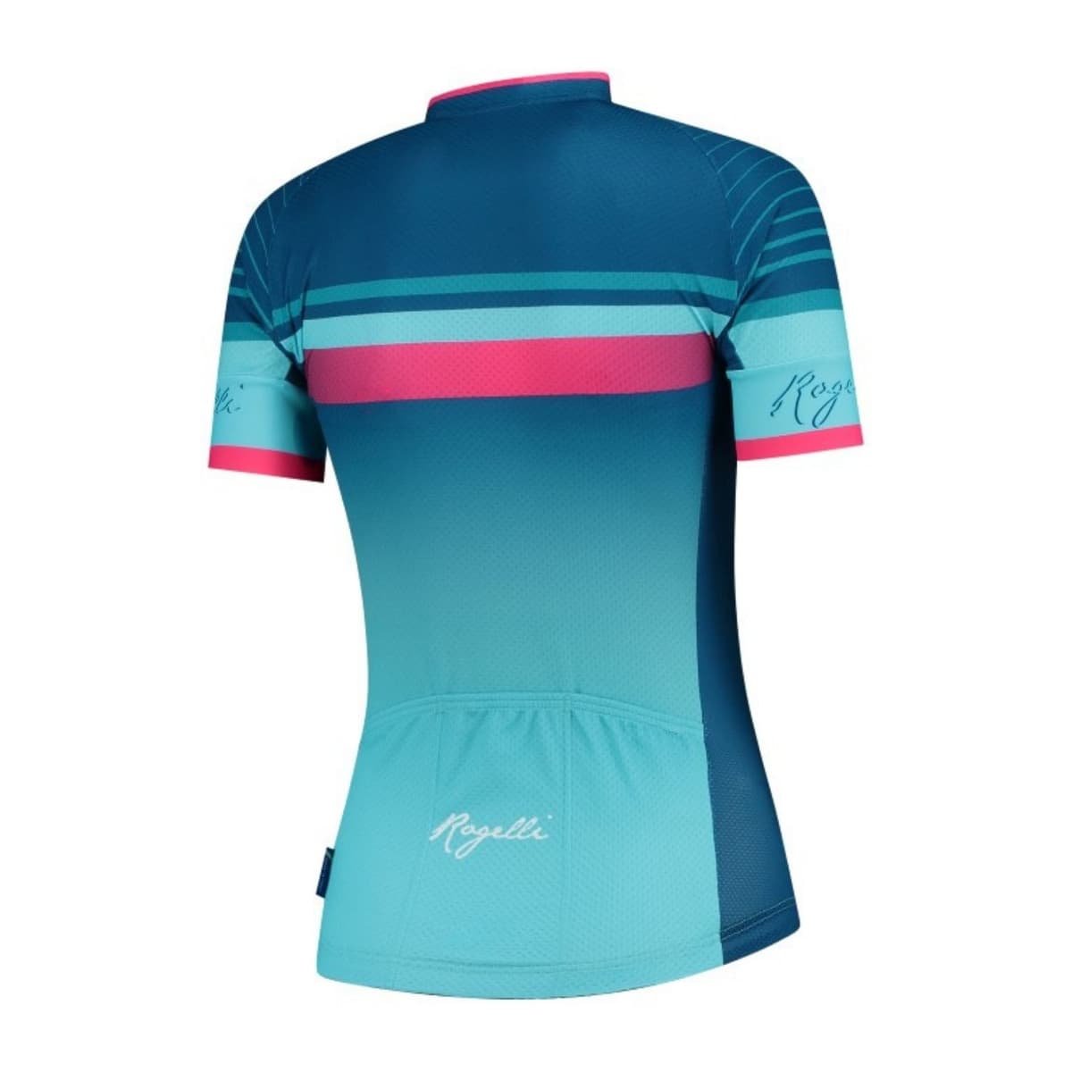 Rogelli Impress 010.160 Fietsshirt Dames Aqua-azur Xs/34 thumbnail 4