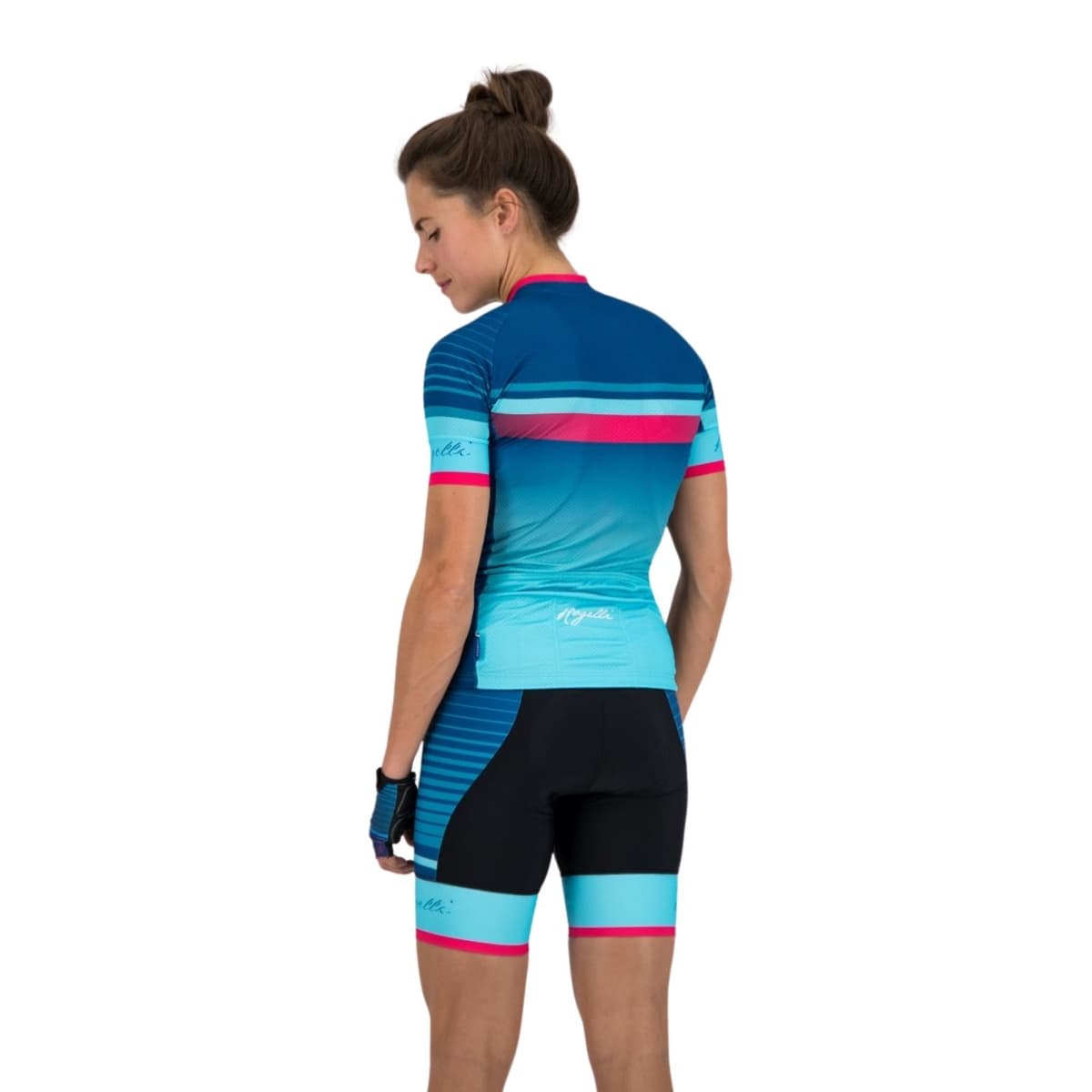 Rogelli Impress 010.160 Fietsshirt Dames Aqua-azur Xs/34 thumbnail 2