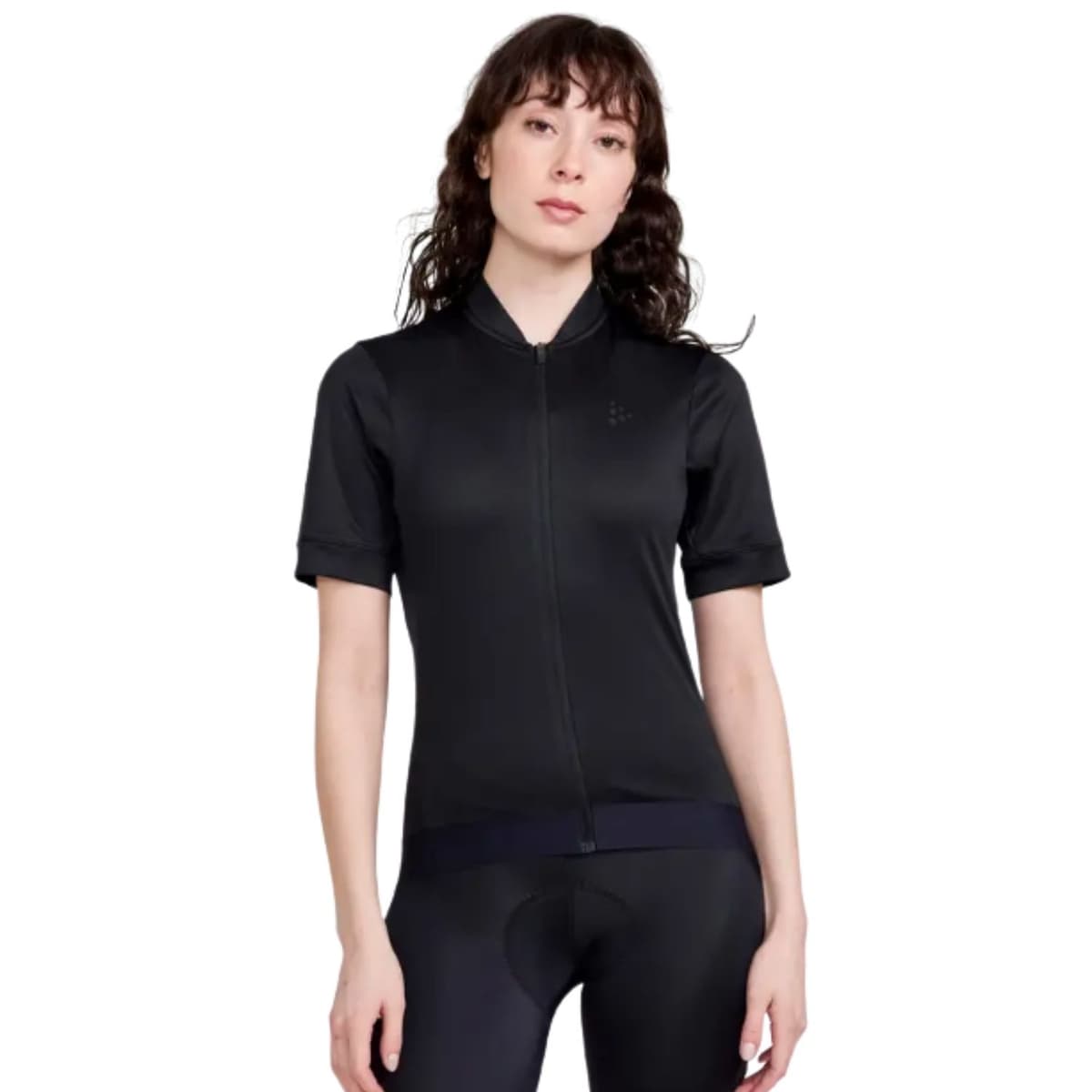 Craft Essence Jersey W Fietsshirt Dames Zwart L/40