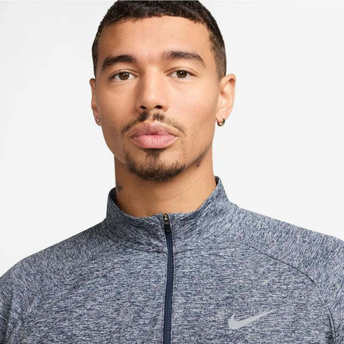 Nike Stride Dri-fit Hardloopsweater Heren Blauw L thumbnail 2