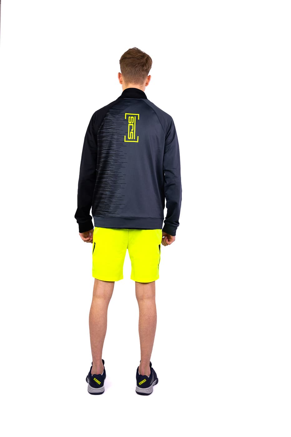 Sjeng Sports Taco Trainingsjas Heren Running Zwart Dessin Xl thumbnail 4