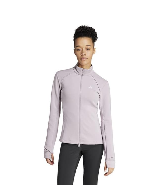 Adidas Cover-up Trainingsjas Dames Running Roze Xl/42