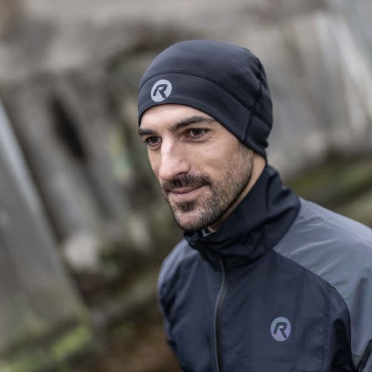 Rogelli Lester Bonnet Hardloop Mutsen ++ Zwart Sr. thumbnail 4