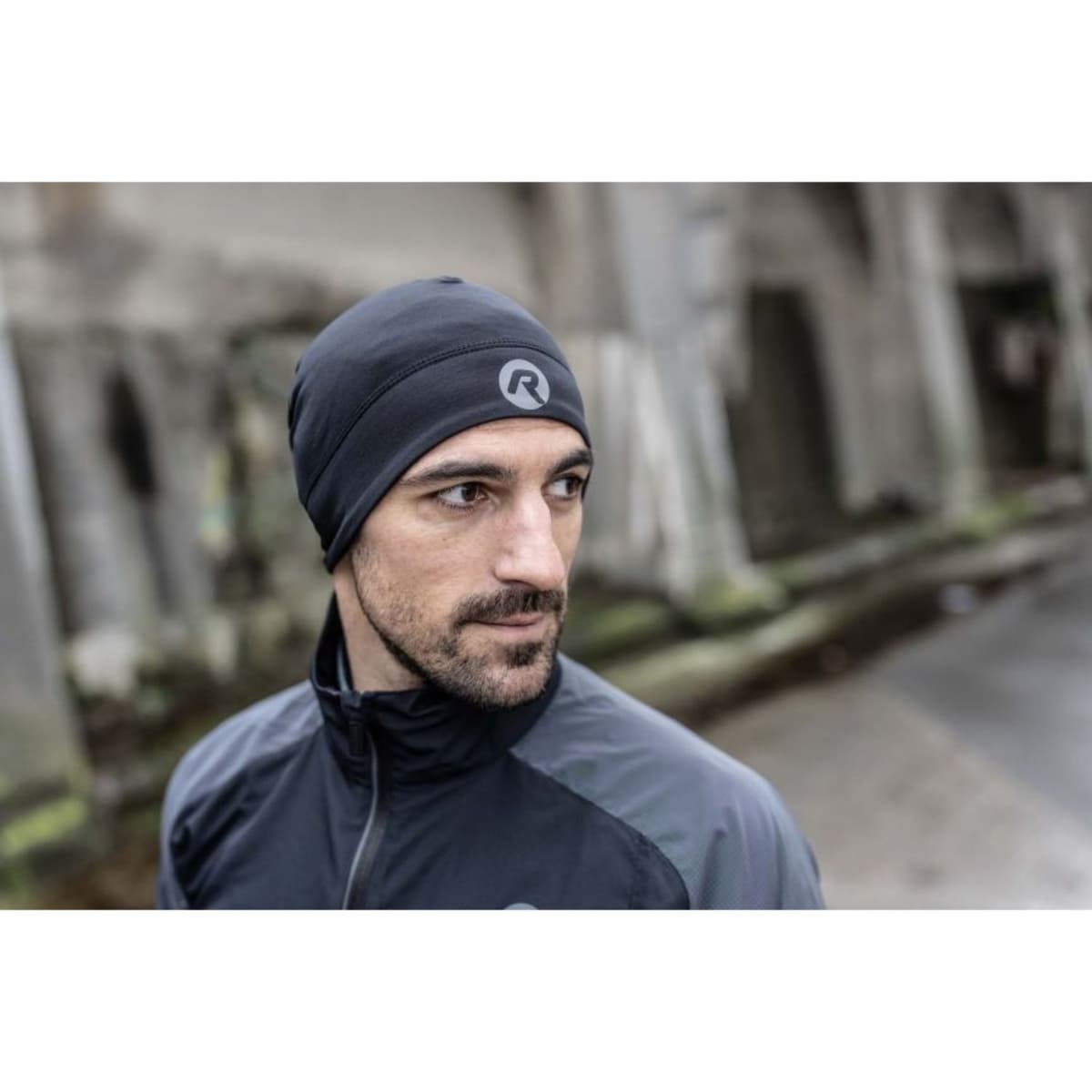 Rogelli Lester Bonnet Hardloop Mutsen ++ Zwart Sr. thumbnail 2