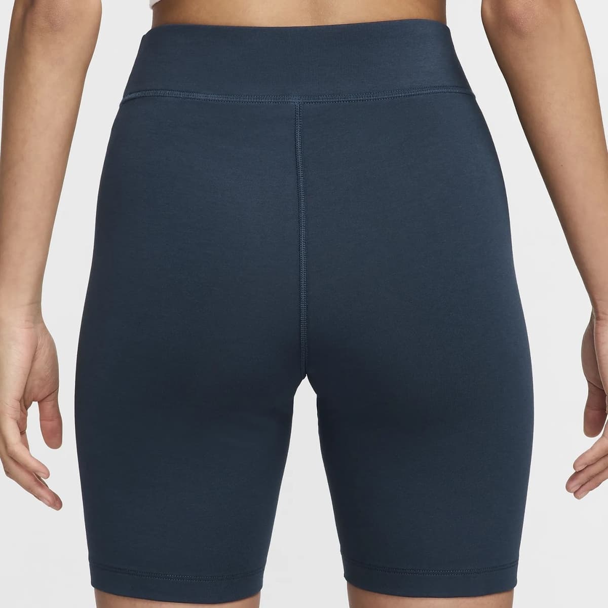 Nike Sportswear Classic Sportlegging Dames Kort Donkerblauw S/36. thumbnail 3