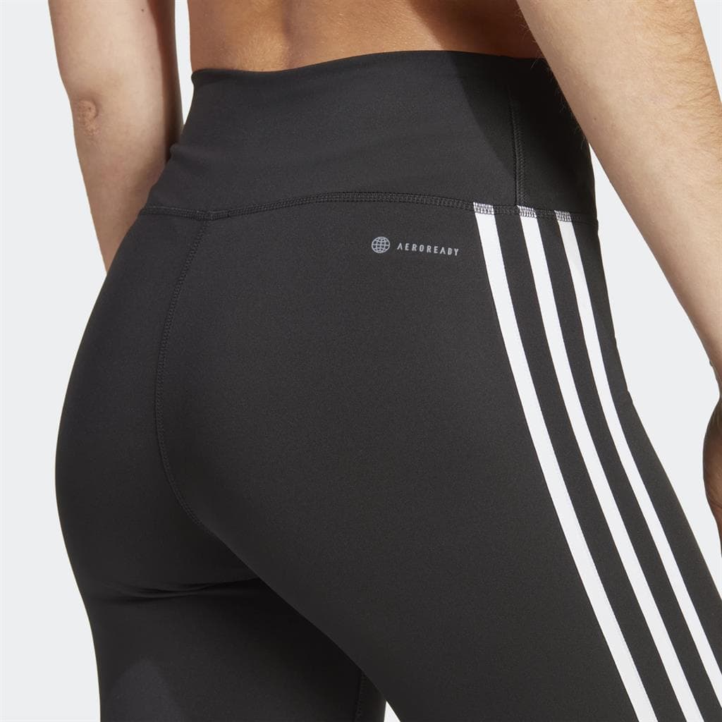 Adidas Te 3s 34 Sportlegging Dames Kort Zwart S thumbnail 2