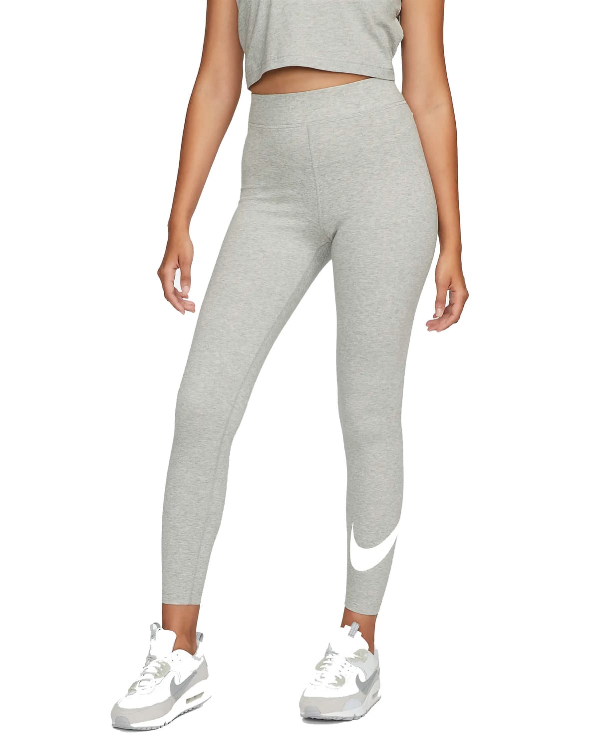 Nike Sportswear Classics Sportlegging Dames Lang Grijs L/40