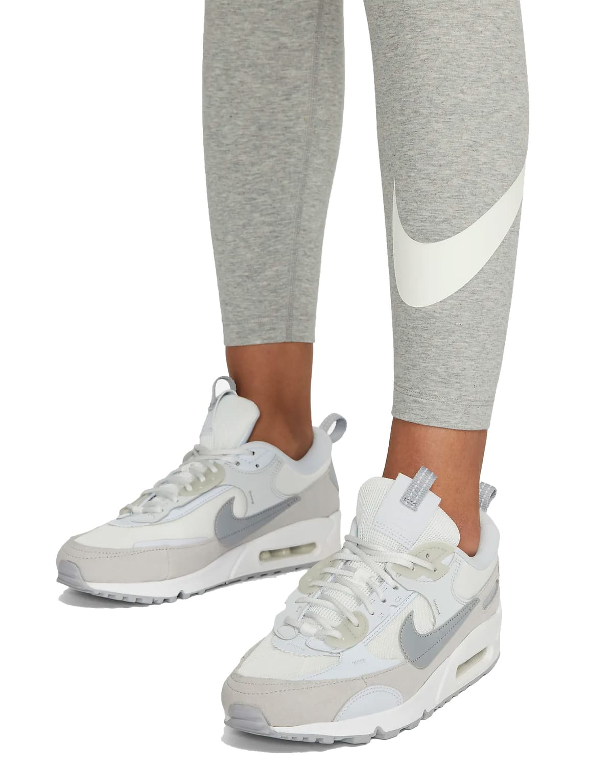 Nike Sportswear Classics Sportlegging Dames Lang Grijs L/40 thumbnail 3