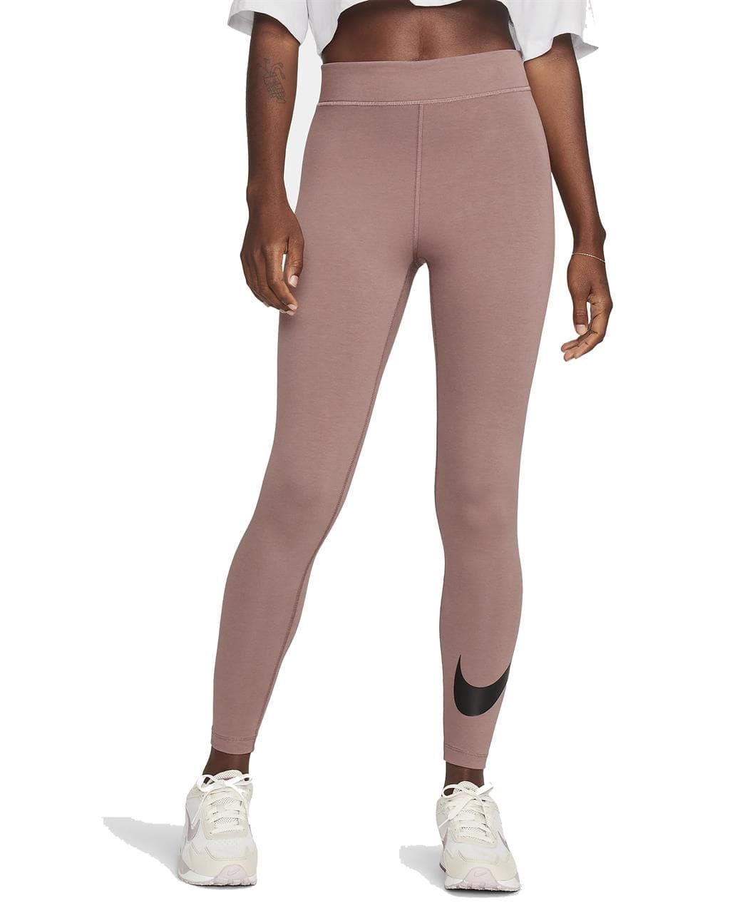 Nike Sportswear Classic Sportlegging Dames Lang Bruin Xs/34.