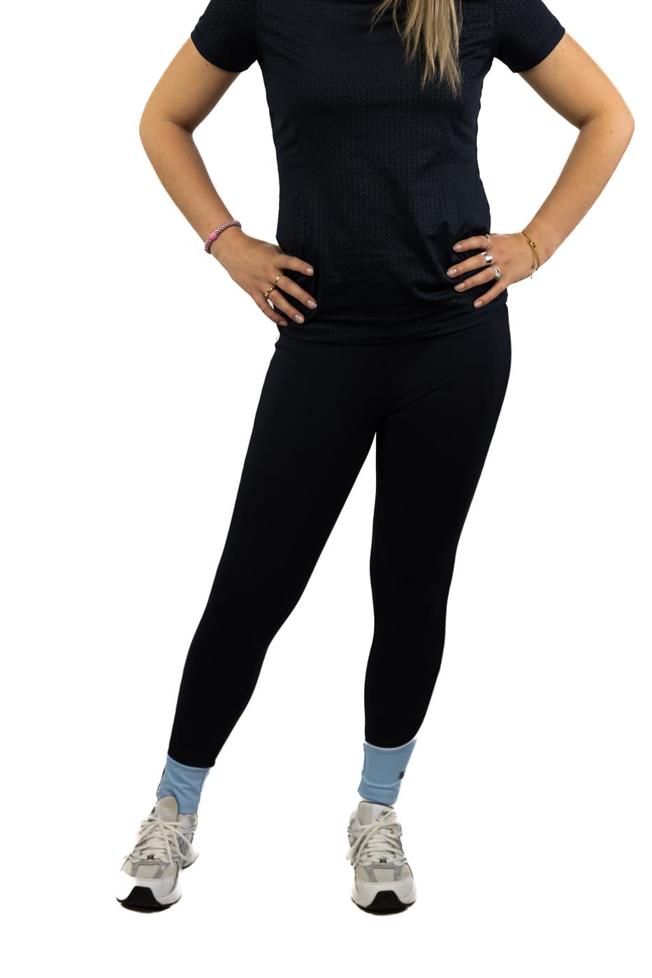 Sjeng Sports Kyona Sportlegging Dames Lang Blauw M/38 thumbnail 4