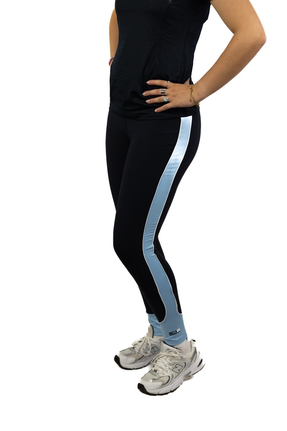 Sjeng Sports Kyona Sportlegging Dames Lang Blauw M/38 thumbnail 3