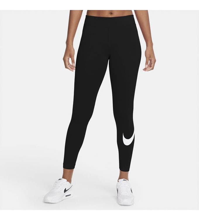 Nike Essential Sportlegging Dames Lang Zwart Xs thumbnail 3