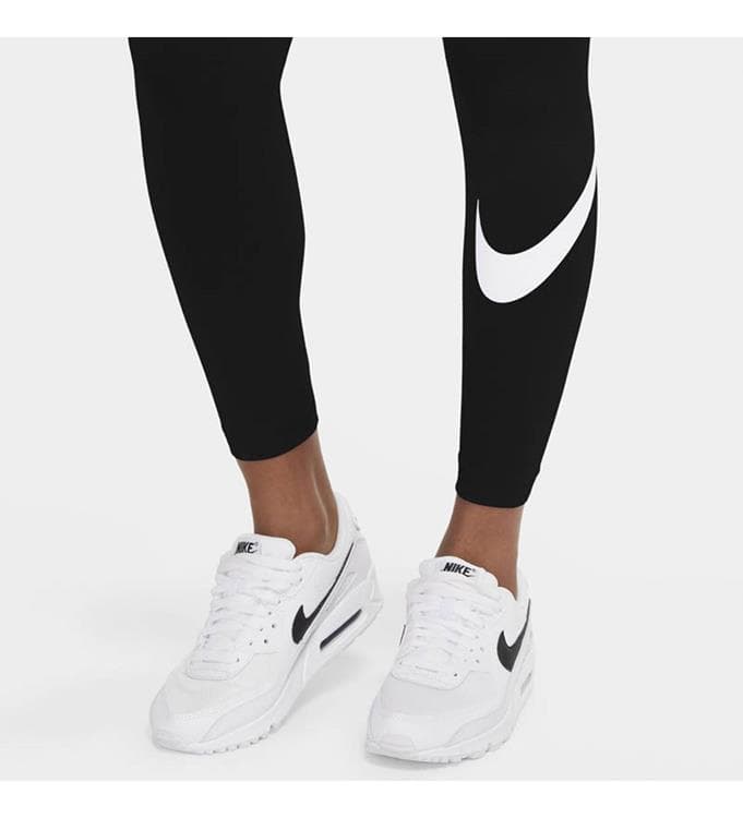 Nike Essential Sportlegging Dames Lang Zwart Xs thumbnail 2