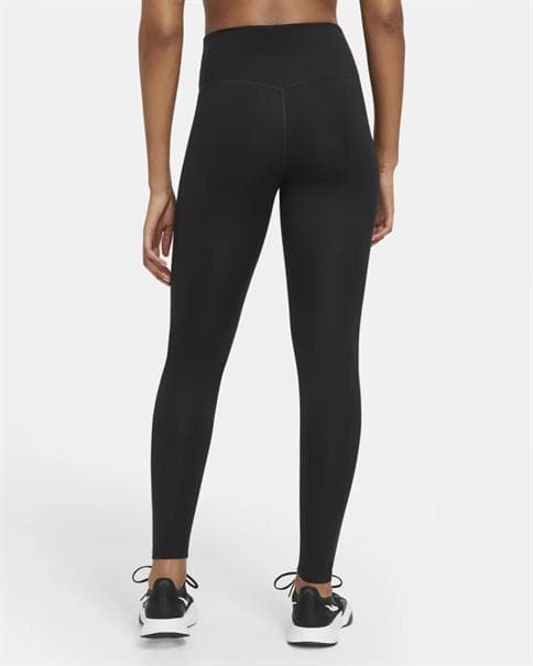 Nike One Mid Rise Sportlegging Dames Lang Zwart Xs/34 thumbnail 3