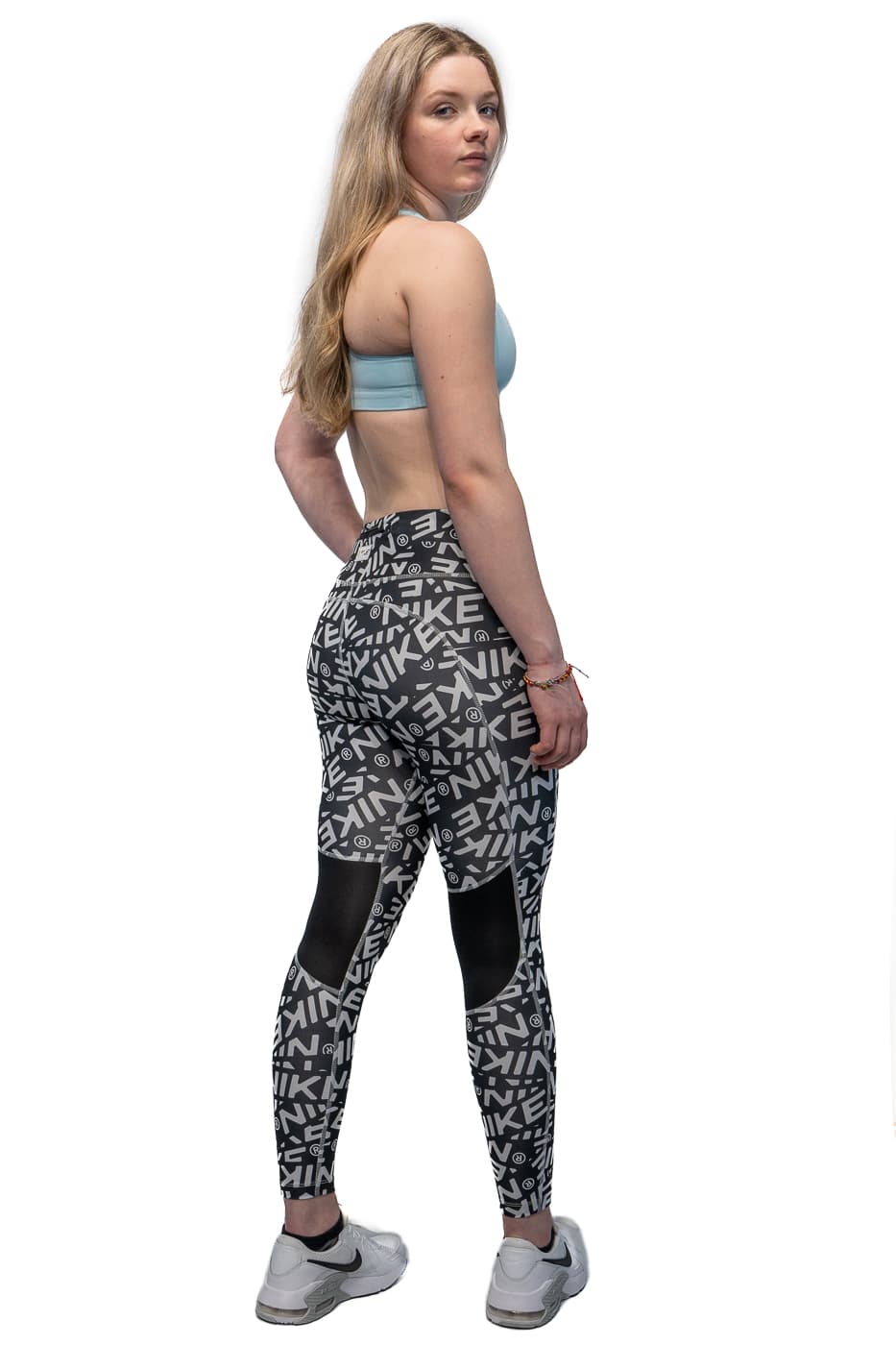 Nike Dri-fit Fast Sportlegging Dames Lang Zwart Dessin S/36 thumbnail 5