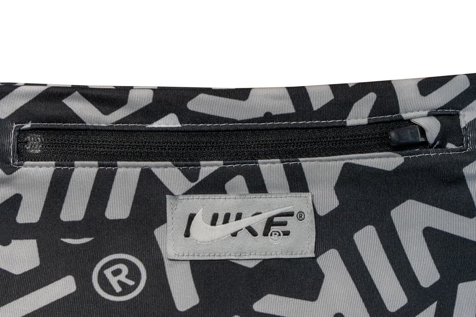 Nike Dri-fit Fast Sportlegging Dames Lang Zwart Dessin S/36 thumbnail 2