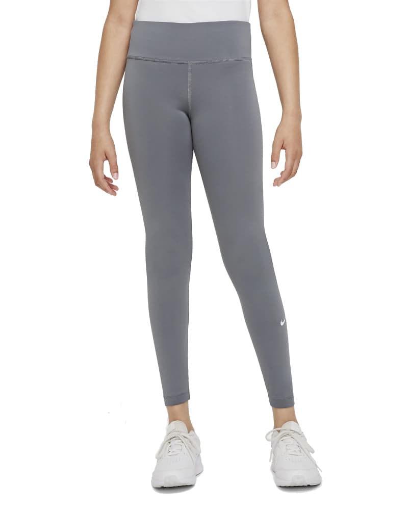 Nike Dri-fit One Sportlegging Meisjes Midden Grijs 152