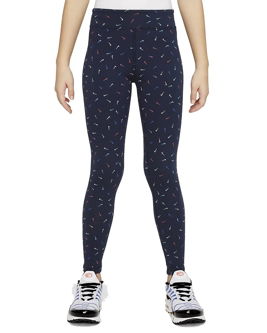 Nike Sportswear Essential Sportlegging Meisjes Donkerblauw 152