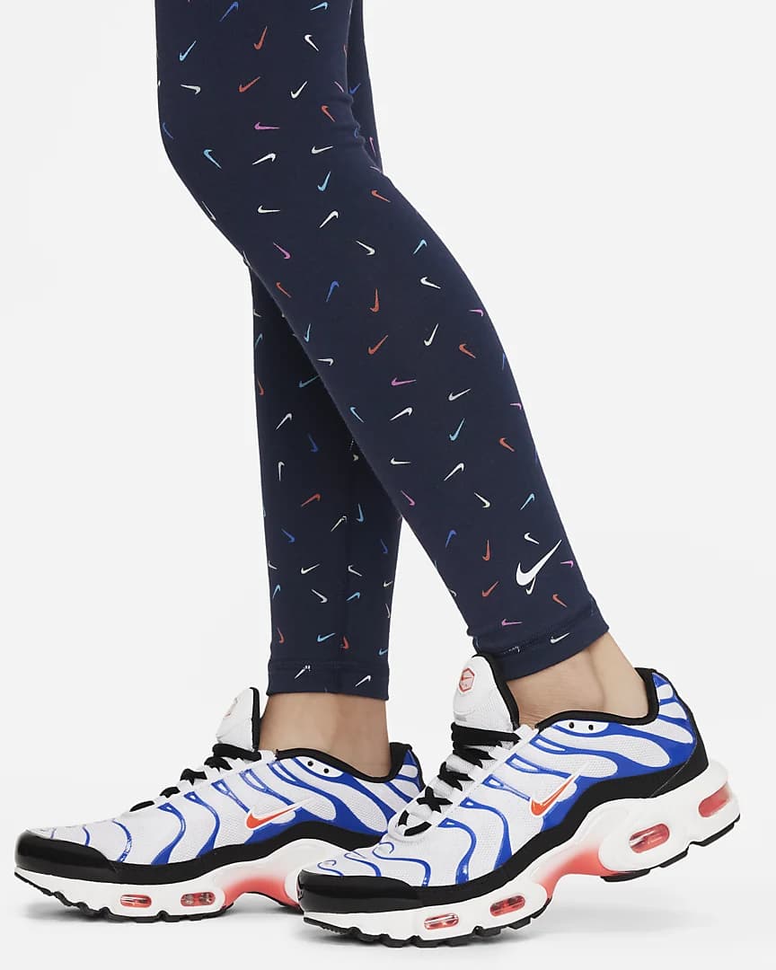Nike Sportswear Essential Sportlegging Meisjes Donkerblauw 152 thumbnail 3