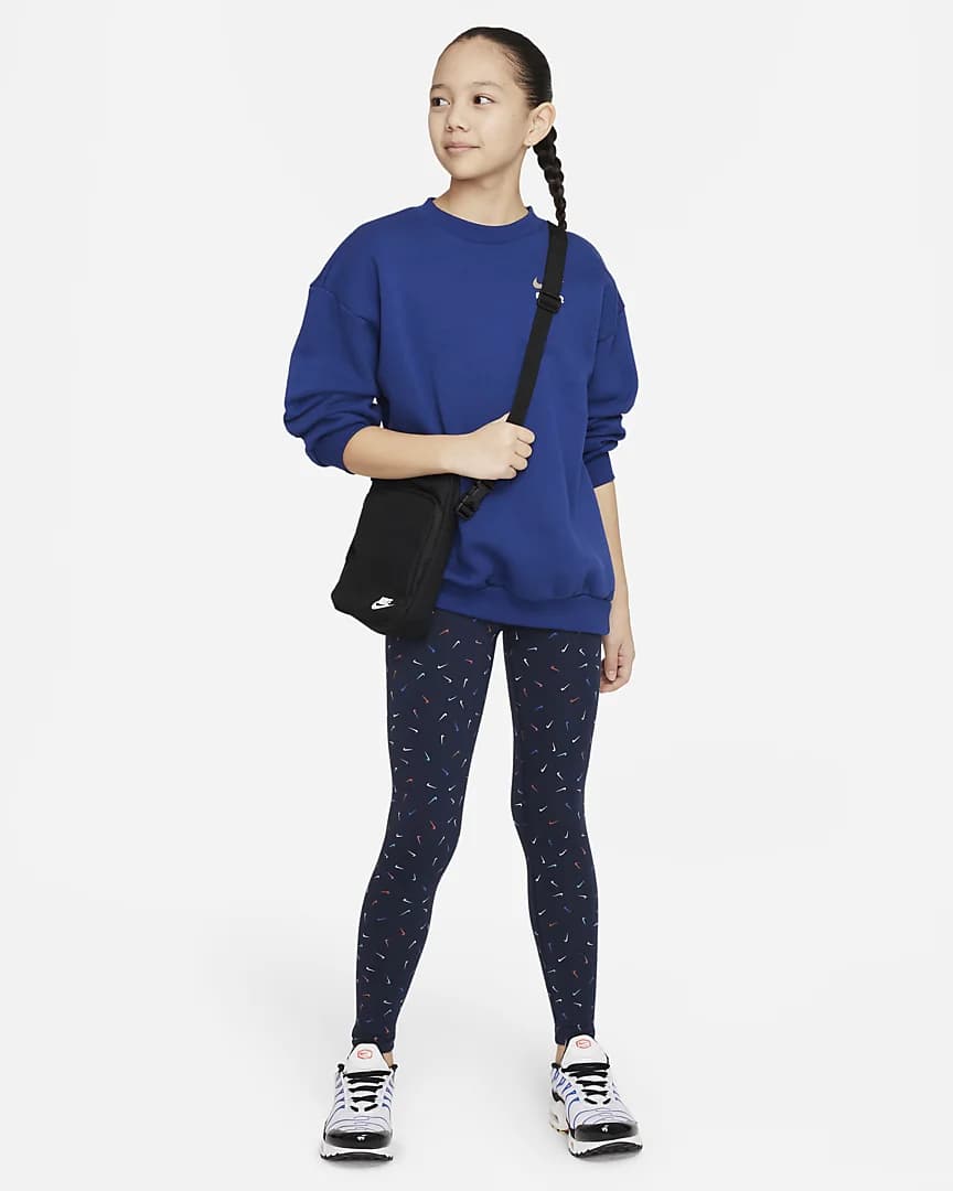 Nike Sportswear Essential Sportlegging Meisjes Donkerblauw 152 thumbnail 2