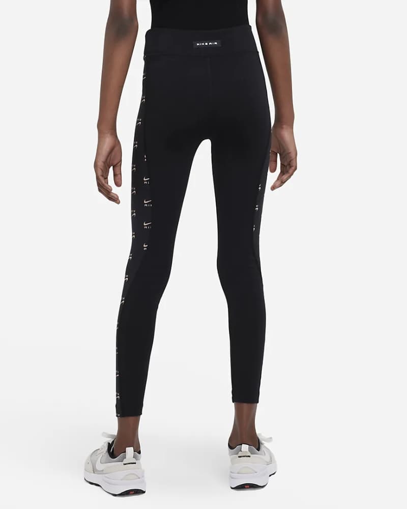 Nike Air Essential Sportlegging Meisjes Zwart 164 thumbnail 3