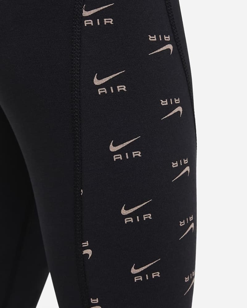 Nike Air Essential Sportlegging Meisjes Zwart 164 thumbnail 2