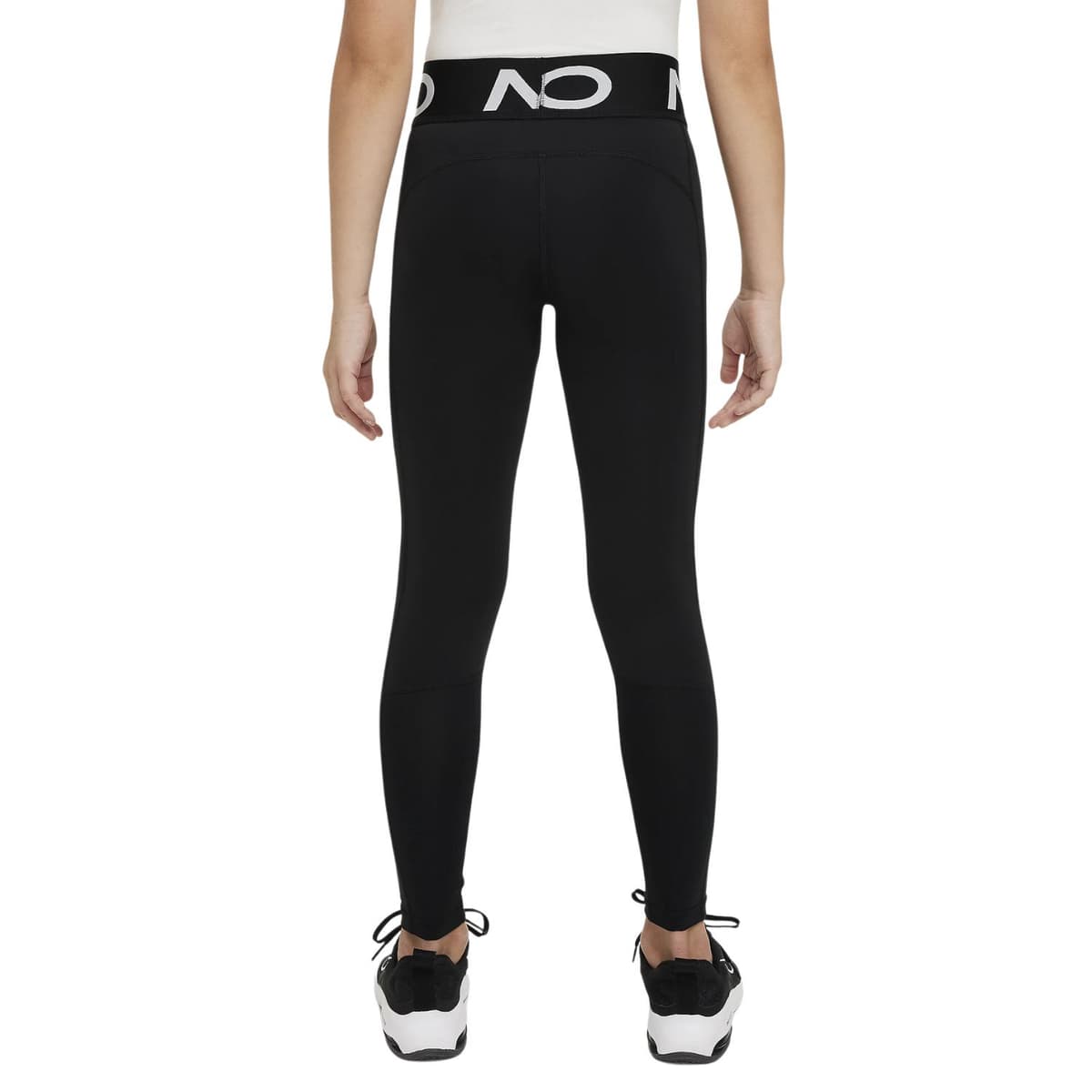 Nike Pro Dri-fit Sportlegging Meisjes Zwart 116 thumbnail 4