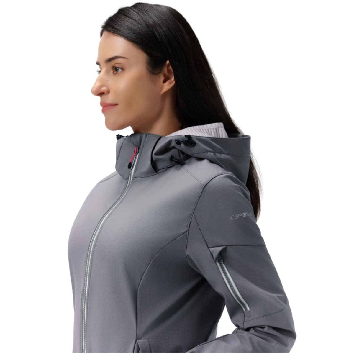 Ice Peak Bathgate Zomerjas Dames Antraciet 2xl/44 thumbnail 4