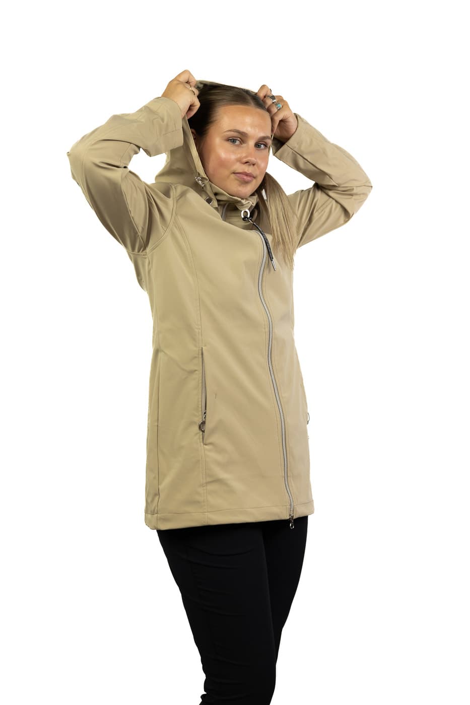 Luhta Erkkola Zomerjas Dames Beige M/38 thumbnail 4