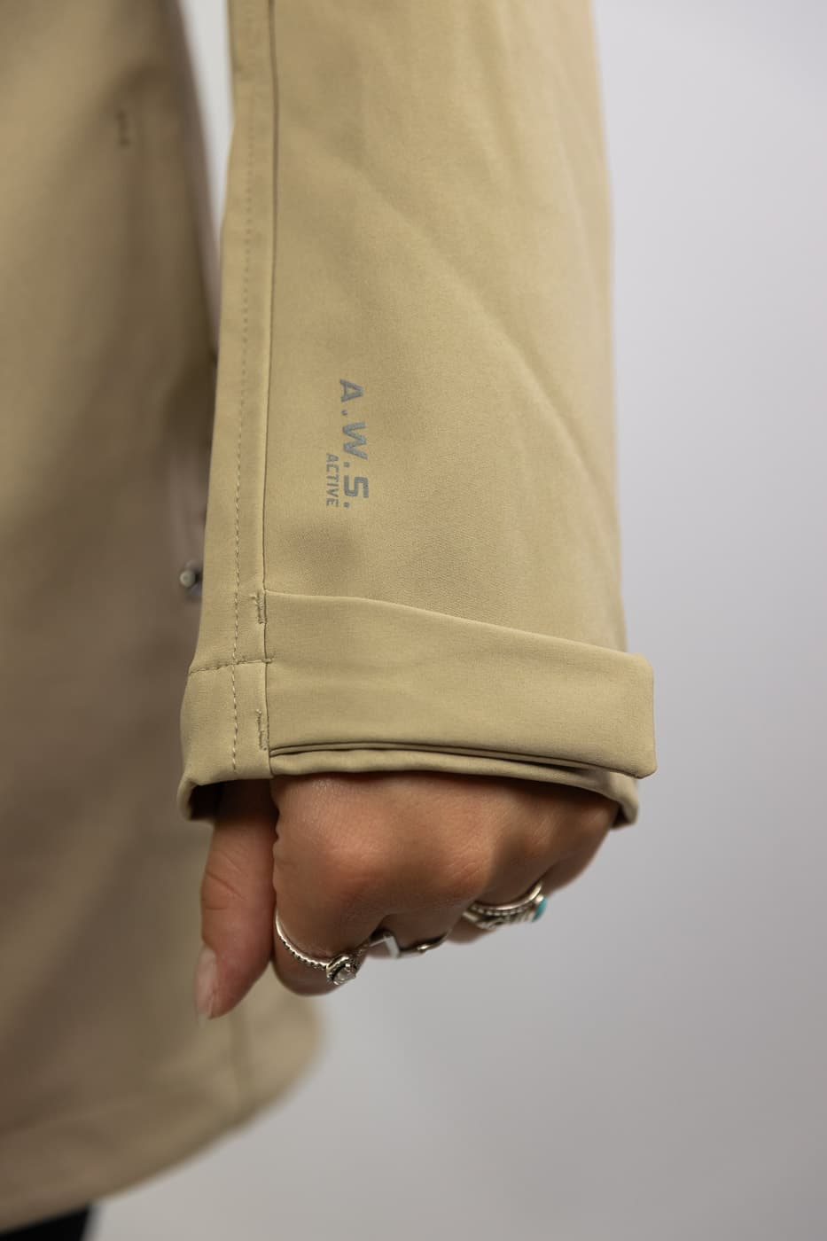 Luhta Erkkola Zomerjas Dames Beige M/38 thumbnail 3