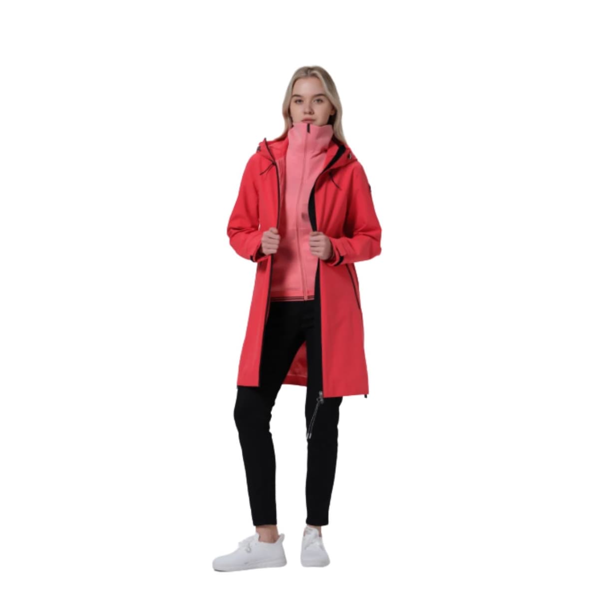 Luhta Ailio Zomerjas Dames Rood M/38 thumbnail 2