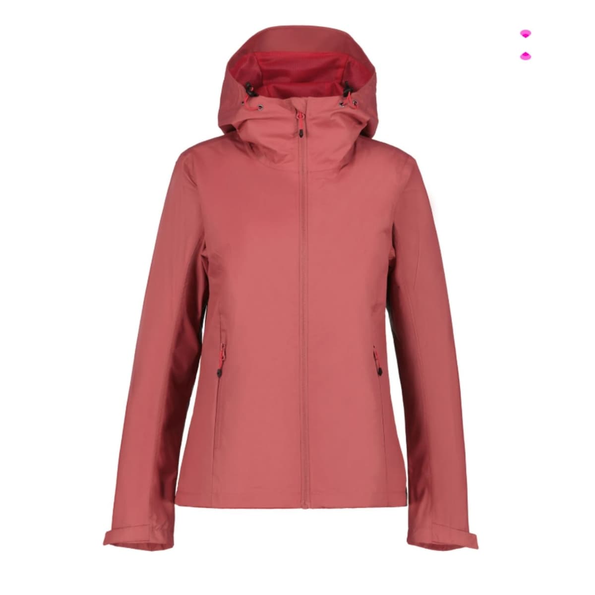 Ice Peak Branchville Zomerjas Dames Rood M/38